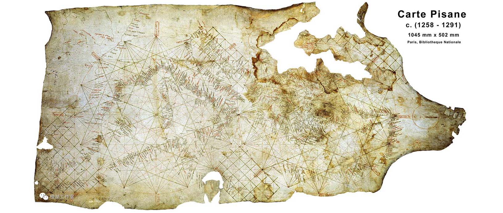 43期~古老的波特兰海图的源起及代表人物“自恋”制图师维斯康特